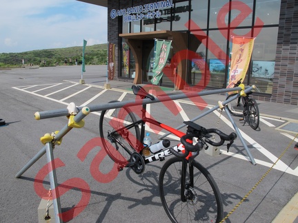 ロードバイク　at阿蘇