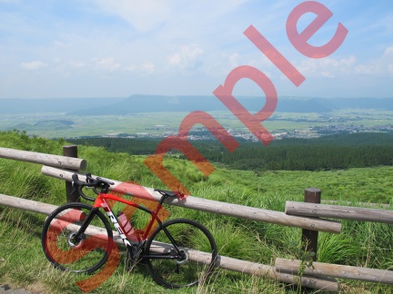 ロードバイク　at阿蘇